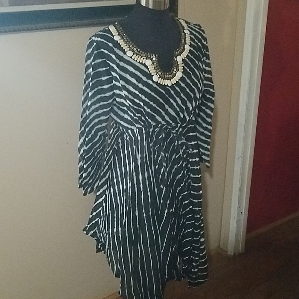Tye Dye sheer Dress